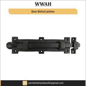 Loquets et verrous de porte en fonte noire, largement utilisés pour la fabrication, pour les acheteurs en gros - Product Image 2