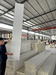 Décoration de porte en arc de Style français moulage en polyuréthane moulage de corniche couronne moulage d'angle moulage en polyuréthane - Product Image 4