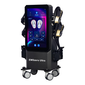 Machine verticale de gravure de perte de poids de sculpture du corps <span class=keywords><strong>EMSZero</strong></span> 4 Handle EMSSilm 14 Tesla Muscle Stimulation Shaping Machine - Product Image 2