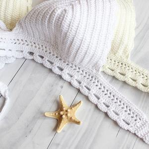 ผู้ผลิตชุดว่ายน้ำแบบกำหนดเอง ชุดว่ายน้ำผู้หญิงถักมือ ชุดสองชิ้น เซ็กซี่ มินิสตริงบิกินี่ ชุดว่ายน้ำชายหาด - Product Image 5