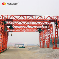 Chine Prix d'usine MH Truss Type Rail monté sur le voyage 5 tonnes 10 tonnes 15 tonnes 16 tonnes 20 tonnes 25 tonnes Prix des grues à portique à faisceau unique
