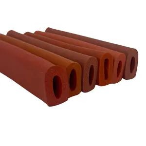 Heat Resistant Silicone Extruded Rubber Seal Customized Different Shape Sponge Cord/silicone Foam Sealing Tube - Buy Silicone Sp