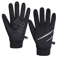 Gants d'hiver pour enfants, coupe-vent, chauds, pour le cyclisme, les sports de plein air, la course à pied, avec écran tactile intégré