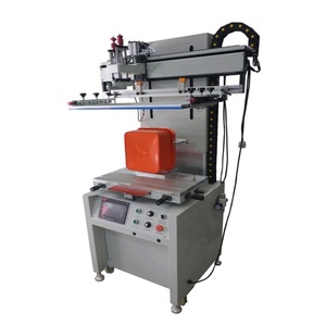 High-Accurate Semi-Automatic PLC Plain Screen Printing Machine Easy Operation <b>Plastic</b> <b>Crates</b> Cases Label New Used Motor - Product Image 4