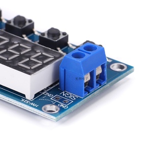 OKN423-17 Delay Module DC 12-24V Dual MOS <b>LED</b> Digital Time Trigger Cycle Timer Delay Switch Circuit Board Timing <b>Control</b> Module - Product Image 2