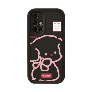 Oem de lujo lindo perro suave TPU a prueba de golpes anticaída funda de teléfono móvil para Samsung Galaxy S21 S22 S23 S24 Plus ultra A73 <span class=keywords><strong>A23</strong></span> - Product Image 1