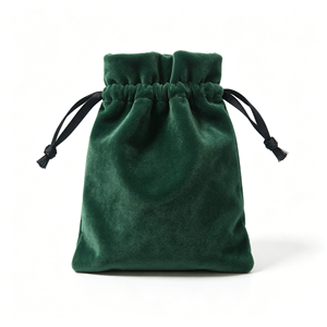 Sacs cadeaux en toile de coton et velours avec cordon de serrage pour bijoux, bonbons, cadeaux de Noël et d'anniversaire - Product Image 3