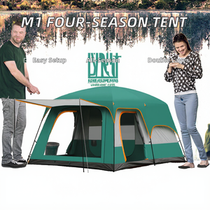 Tenda da Campeggio M1 Personalizzata Automatica per Quattro <span class=keywords><strong>Stagioni</strong></span>, Doppio Strato, per <span class=keywords><strong>5</strong></span>+ Persone, Portatile, 2000mm/3000mm, Impermeabile, in Tessuto Oxford 210D - Product Image 3
