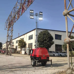 <span class=keywords><strong>Tour</strong></span> d'éclairage mobile sur remorque, télescopique 5m/7m/9m, pour zones isolées - Product Image 3