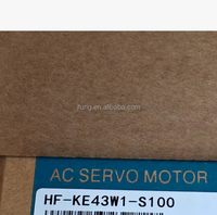 Nouveau moteur servo AC HF-KE43W1-S100 400W 3000 tr/min à arbre standard pour contrôle de mouvement (1 pièce)