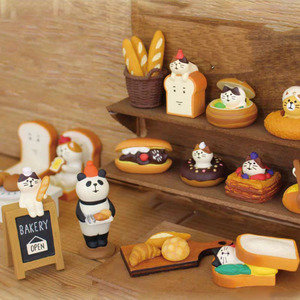 Qingh Zakka, épicerie japonaise, salon de thé, boulangerie, après-midi, pâtisserie, gâteau, scène de décoration, petites décorations en résine, artisanat - Product Image 1