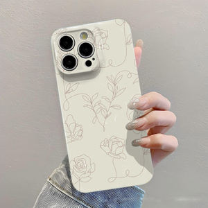 Funda Protectora Rígida <span class=keywords><strong>para</strong></span> Teléfono Móvil con Diseño Artístico de Rosas y Proceso de Impresión Fotográfica <span class=keywords><strong>para</strong></span> <span class=keywords><strong>iPhone</strong></span> 8, X, Xr, Xs, 11, 12, 13, 14, 15, 16, 17 Pro Max - Product Image 4