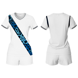 Maglia da Calcio Personalizzata con Logo, Asciugatura Rapida, 100% Poliestere, Scollo a V, Uniforme da Club per Adulti, Manica Corta - Product Image 4