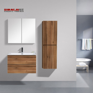 Usine Directement Bleu Lavabo Mat Blanc Armoire de salle de Bain <span class=keywords><strong>Avec</strong></span> Machine à Laver - Product Image 6