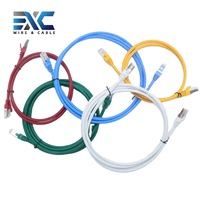 Câble de raccordement RJ45 haute vitesse Cat6 UTP FTP 23AWG 1m, câble Ethernet en cuivre, câble de raccordement réseau