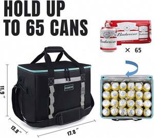 Muestra Gratuita, Bolsas de Bicicleta Impermeables para Manillar, Portátiles, para Viajes, Cajas Aislantes para Tubo Delantero de Bicicleta, Bolsas Refrigerantes - Product Image 6