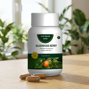 Capsules d'extrait de baies de Blushwood biologiques et sûres, fabriquées en usine OEM, emballées sous vide, disponibles en fûts et bouteilles, prix de gros - Product Image 3
