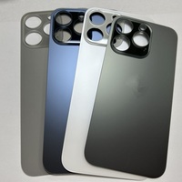 Coque de remplacement avec grande ouverture pour caméra et couvercle arrière en verre pour batterie pour iPhone 8 X Xr Xs Max 11 12 13 14 15 Pro Max Plus Mini