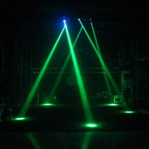 Foco <span class=keywords><strong>LED</strong></span> de colores con 7 Gobos, Control <span class=keywords><strong>DMX</strong></span> de 30W, cabeza móvil con sonido, dj, luces de discoteca, novedad - Product Image 4