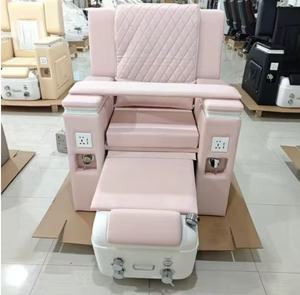 <b>Nail</b> Salon Sofa Foot Massage Chair Electric Massage Beauty Eyelash <b>Extension</b> Foot Bath Reclining Chair - Product Image 3