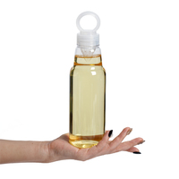 Bouteille isotherme jetable transparente en PET/PP de 500 ml pour camping, idéale pour les températures inférieures à 60 °C ° c