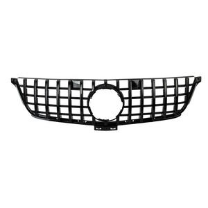 Grille de pare-chocs avant style GT pour Mercedes-Benz Classe <span class=keywords><strong>ML</strong></span> W166 ML350 ML450 ML550 grille de pare-chocs avant 2013 2014 <span class=keywords><strong>2015</strong></span> - Product Image 2
