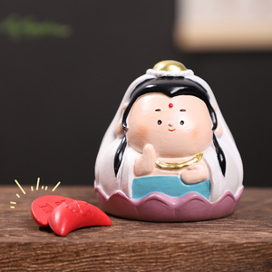Decorazione Creativa per Ufficio a Tema Calice, Giocattolo Antistress, Accessorio per Divinazione Feng Shui e Ornamento Calice Sorridente - Product Image 3
