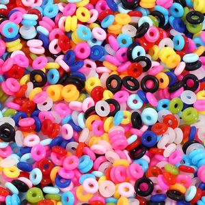 Colorful Silicone Positioning <b>Rings</b> DIY Handmade Spacers Jewelry Accessories Phone Strap Bracelet Decoration Parts - Product Image 3