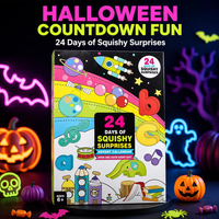 JCSL Surprise de Noël TPR Squeeze Halloween 24 Jours Cadeau de Fête