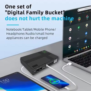 Shanpu Mini UPS 8800mAh Backup Power Supply For Home DC Monitoring Network Optical <b>Modem</b> Extended Battery Life - Product Image 1