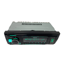 1 Din 7388IC Lecteur MP3 de voiture Grand écran LCD Mode Radio USB/BT Subwoofer Sortie FM Transmetteur Amplificateur Supporte WAV