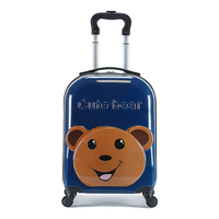 Maletas de Viaje Ligeras con Ruedas Giratorias y Cierre ABS para Niños, con Colores Personalizados e Impresión de Logotipo Personalizado