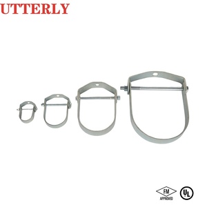 Support de suspension à étrier UTT30 haute durabilité, en acier au carbone galvanisé, FM UL CE, pour tuyaux de protection incendie de 1/2'' à 12'' - Product Image 3