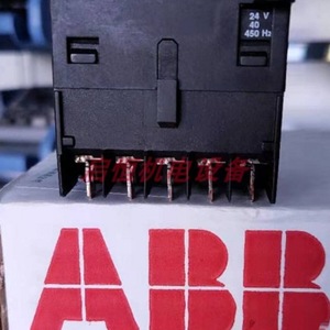 คอนแทคเตอร์รอกไฟฟ้า Abb 24V 50Hz Iec En60947 4 1 Ac แบบขาสูง - Product Image 1
