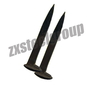 Pointes <span class=keywords><strong>de</strong></span> haute qualité neuves pour l'exploitation minière, fixation <span class=keywords><strong>de</strong></span> poutres <span class=keywords><strong>en</strong></span> <span class=keywords><strong>bois</strong></span>, utilisation ferroviaire, matériau Q235 - Product Image 2