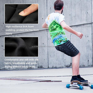 Protection des hanches 3D, coussinets de protection en EVA pour les fesses, shorts rembourrés, pantalon, équipement de protection pour le ski, protection contre les chocs pour le ski, le patinage, le snowboard - Product Image 5