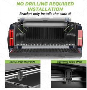 CHEVROLET COLORADO COUVERCLE DE TONNEAU RÉTRACTABLE AUTO COUVERTURE DE LIT RÉTRACTABLE ÉLECTRIQUE EN ALUMINIUM TOYOTA <span class=keywords><strong>MITSUBISHI</strong></span> GRAND MUR ISUZU - Product Image 3