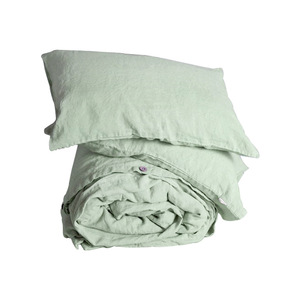 <span class=keywords><strong>Housse</strong></span> <span class=keywords><strong>de</strong></span> <span class=keywords><strong>couette</strong></span> 3 pièces 100% chanvre, couleur unie, antibactérienne, anti-odeur, écologique, durable, douce <span class=keywords><strong>et</strong></span> absorbante pour la maison - Product Image 6