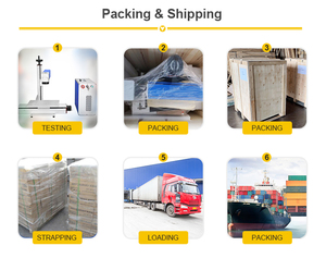 เครื่องทำเครื่องหมายเลเซอร์แบบพกพา galvo 20W 30W 50W 60W เครื่องทำเครื่องหมายเลเซอร์ Co2สำหรับขวดสัตว์เลี้ยง Co2ไม้ - Product Image 5