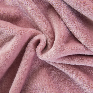 Coperta e fogli di peluche di lusso all'ingrosso coperta in pile di <span class=keywords><strong>flanella</strong></span> rosa personalizzata - Product Image 5