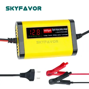 LED display 12V battery charger 12V 2A Automatic Maintenance-free Dry Water Gel lead acid battery charger for toy car motorcycle