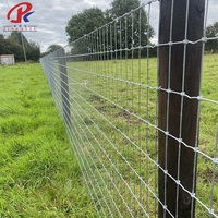 Clôture en fil de fer JKY pour ferme, clôture pour chèvres, fil de fer galvanisé, rouleau de clôture en maille de fer pour l'isolation et la protection des ranchs