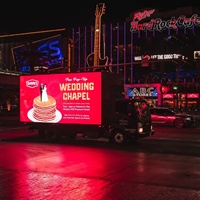 Module d'affichage LED étanche pour publicité sur camion, fourgonnette, remorque – Écran vidéo mobile P2.5 P3 P4 P5