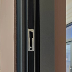 Porte coulissante Deioux personnalisée à double vitrage, à deux panneaux, pour entrée, terrasse, extérieur, niveau deux, en verre, pour cour - Product Image 6