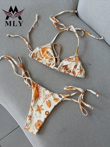 Fábrica de <span class=keywords><strong>Bikinis</strong></span> MLY Diseña tu Propio Traje de Baño Bikini 2026 de Poliéster Reciclado Personalizado - Product Image 6