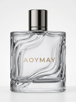 Flacon de parfum professionnel personnalisé 50ml/100ml, pulvérisateur à pompe sur mesure, style luxueux, verre transparent, usine OEM ODM