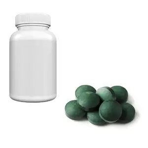 Versand fertige Bio-Spirulina-Tabletten 100% 250mg Unterstützt die natürliche Entgiftung Vorteile Gesundheit auf zellulärer Ebene