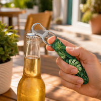 Cordon porte-bouteille en polyester durable et écologique avec ouvre-bouteille et boucle de sécurité détachable, prix usine BSBH