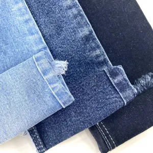 Tela Vaquera de 2 Elastano, Tela Denim de Sarga de Algodón Spandex, Fábrica Denim Raw Denim, 98 Algodón