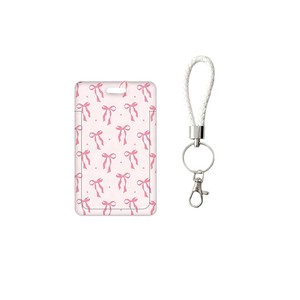 Factory wholesale <b>bow</b>-shaped women's card <b>holders</b>, campus meal cards, factory worker badges, work ID cards, and ID clips. - Product Image 5